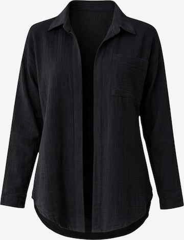 WENOR - Blusa 'NALYA' en negro: frente