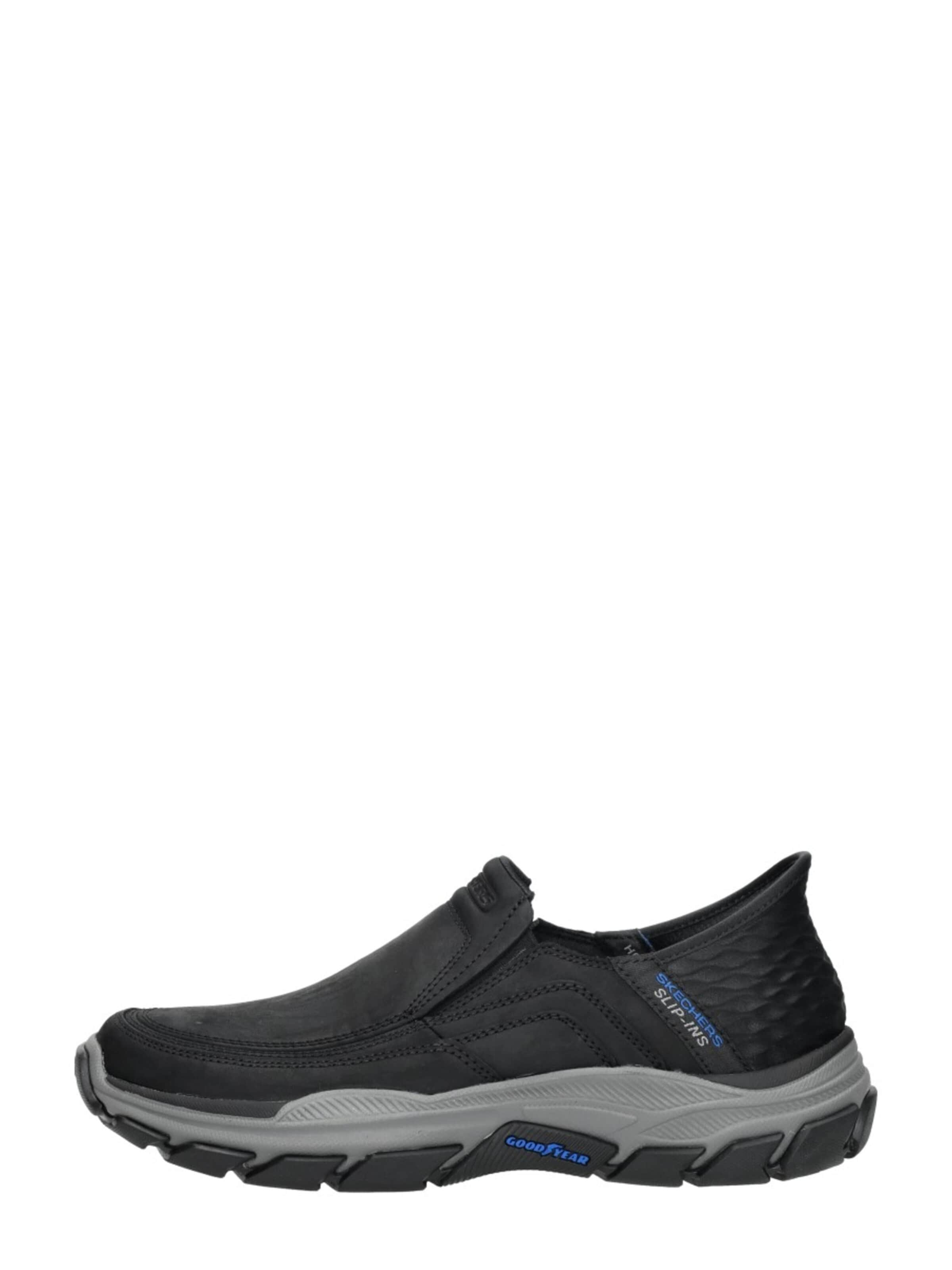 Chaussure basse 'Slip-Ins: Respected - Elgin Slip-Ins' SKECHERS en noir : devant