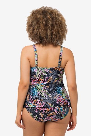 Ulla Popken Bustier Tankini in Zwart