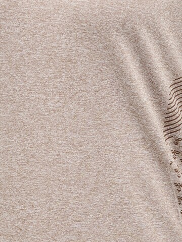 T-shirt fonctionnel Hummel en beige