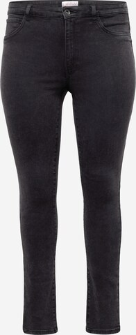 ONLY Curve Jeans 'ROSE' in Black: front