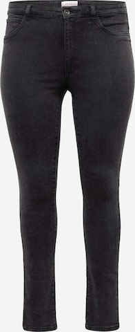 ONLY Curve Skinny Jeans 'ROSE' in Black: front