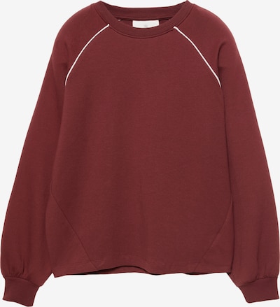 Pull&Bear Collegepaita värissä merlot / valkoinen, Tuotenäkymä