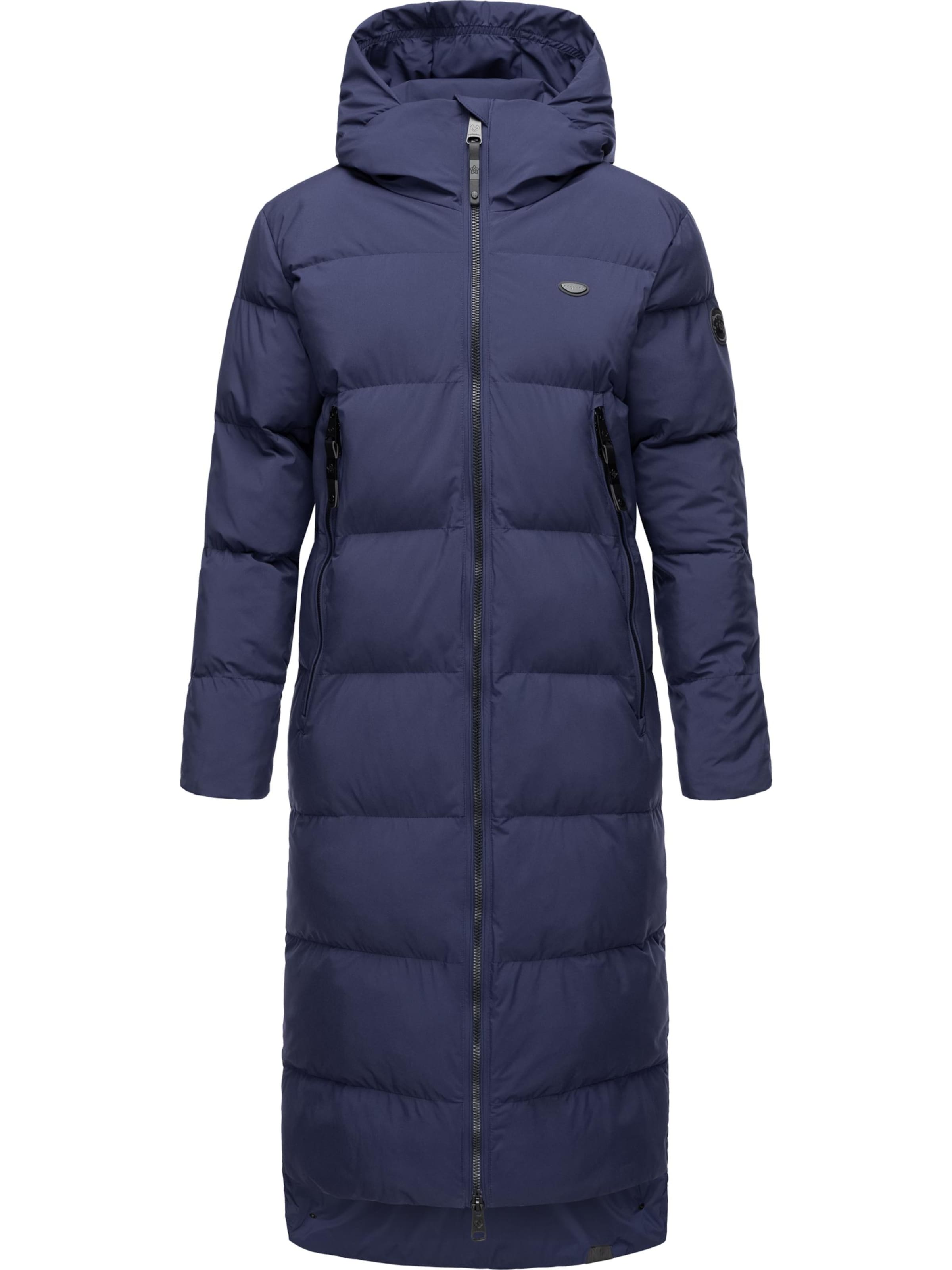 Ragwear Зимнее пальто 'Patrise' в Синий: спереди