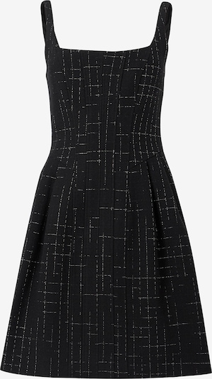 HUGO Haljina 'Kuminal-1' u crna / bijela, Pregled proizvoda