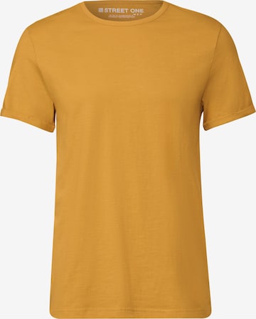 Street One MEN Shirt in Gelb: Vorderseite