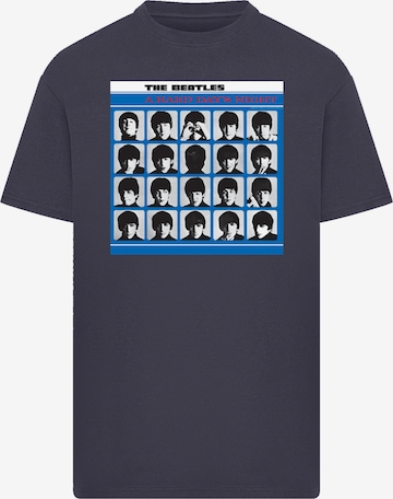 T-Shirt 'The Beatles Retro' F4NT4STIC en bleu : devant