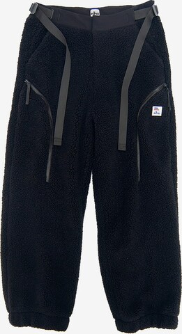 Pantaloni di elho in nero: frontale