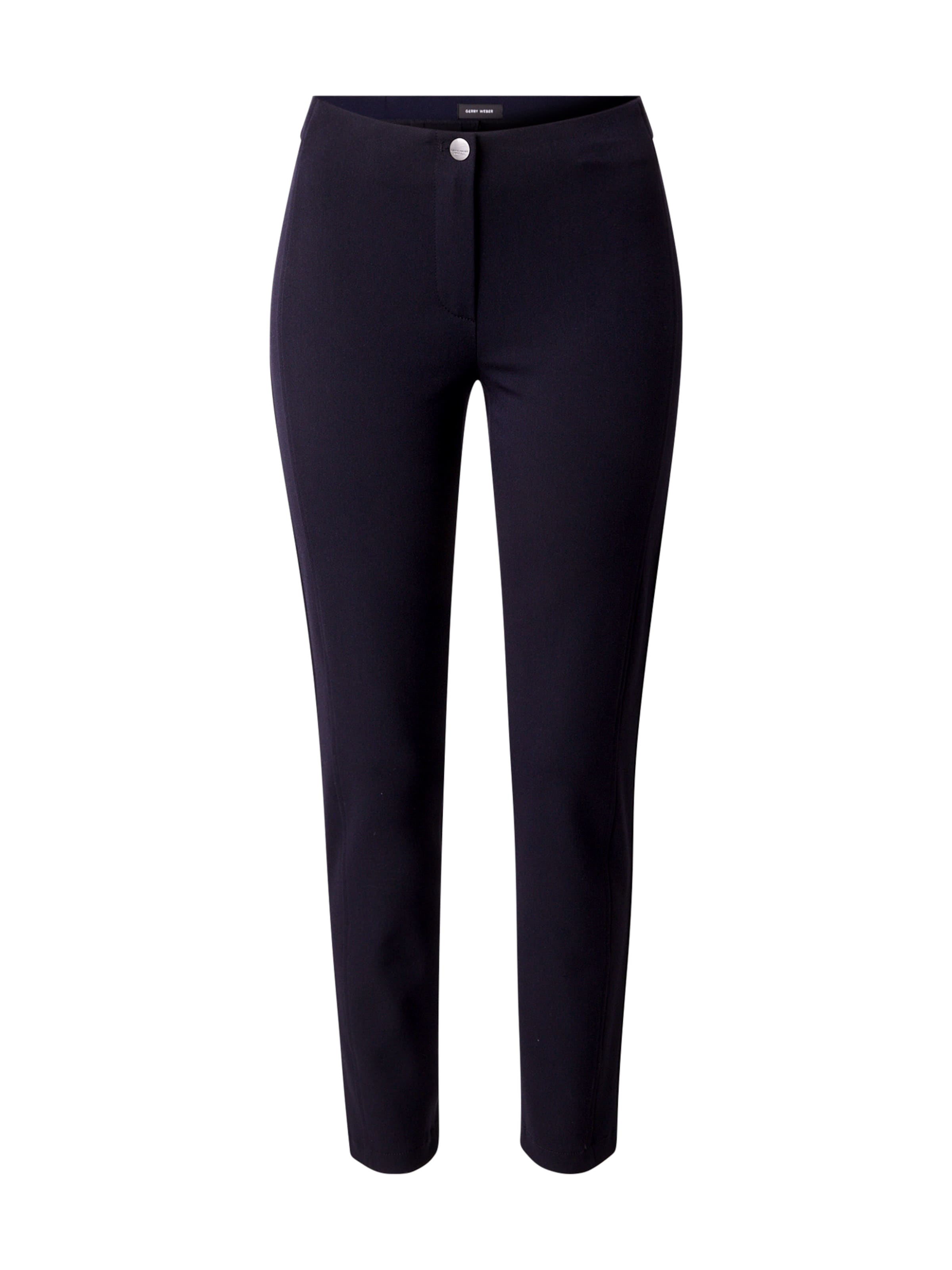 GERRY WEBER Slimfit Kalhoty – modrá: přední strana