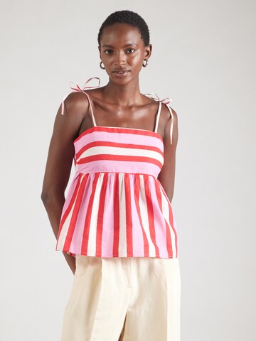 PIECES Top 'PCAmina' in Roze: voorkant