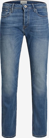 Coupe slim Jean 'Tim' JACK & JONES en bleu : devant