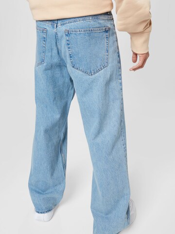 WEEKDAY Wide leg Jeans in Blauw