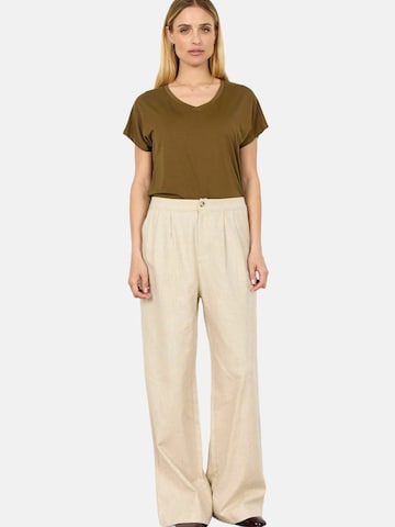 Soyaconcept Regular Broek 'SC-SIMI 3-C' in Beige
