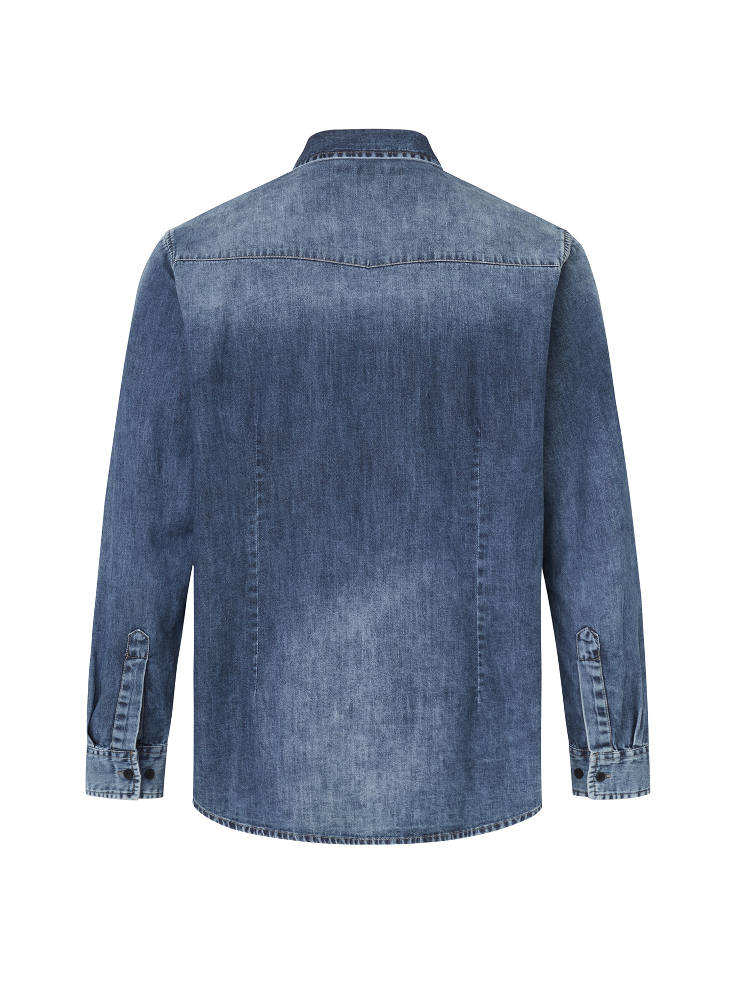 PADDOCKS Regular Fit Hemd in Blau