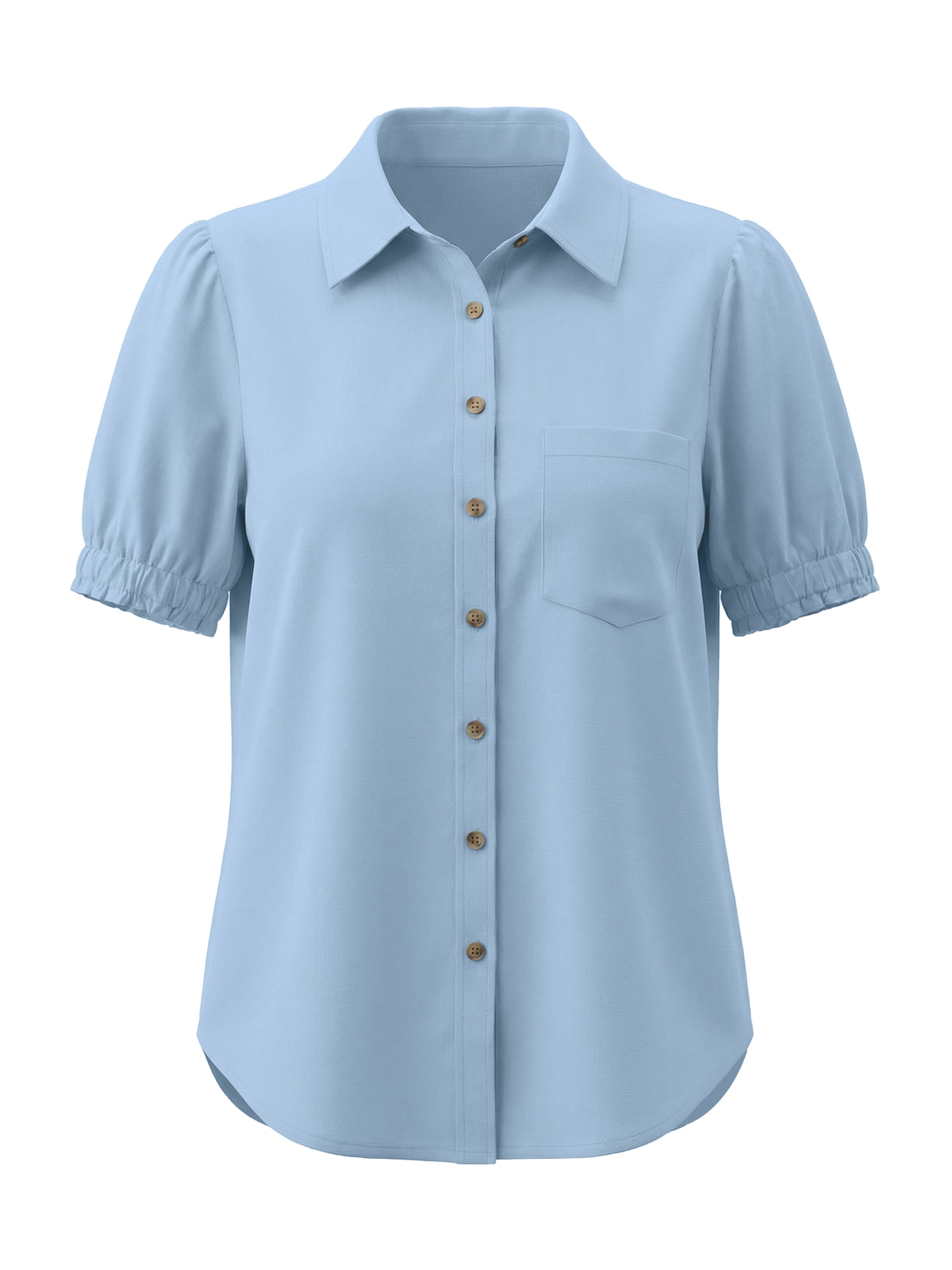 Imily Bela Blouse in Blauw: voorkant