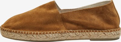 SELECTED HOMME Espadrilles 'Ajo' en cognac, Vue avec produit