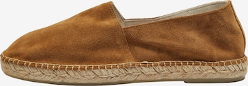 SELECTED HOMME Espadrilles 'Ajo' in Brown: front