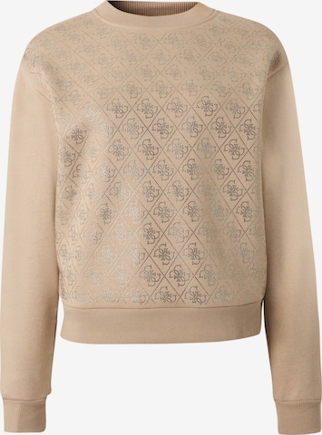 GUESS Sweatshirt in Beige: Vorderseite