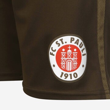 FC St. Pauli Regular Workout Pants 'FC St. Pauli Hose Heim 2022/2023' in Green