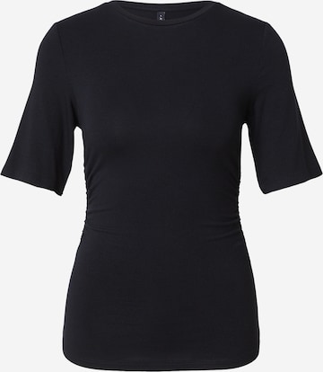 T-shirt ONLY en noir : devant