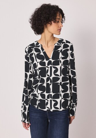 STREET ONE Blouse in Blue: front