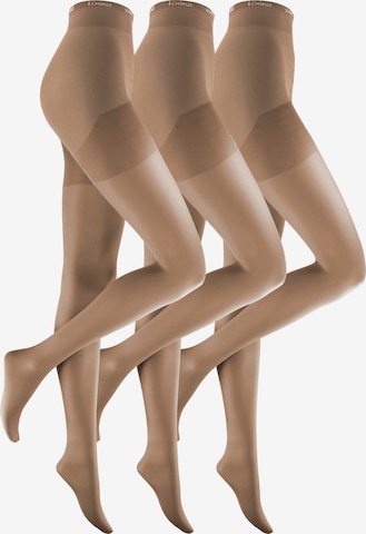 LOOKS by Wolfgang Joop Fine Tights 'Curvy' in Beige: front