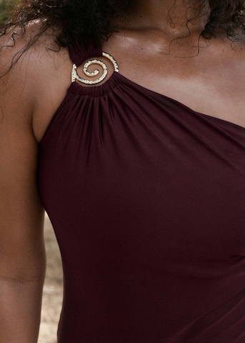 MANGO Swimsuit 'Odiseop' in Red