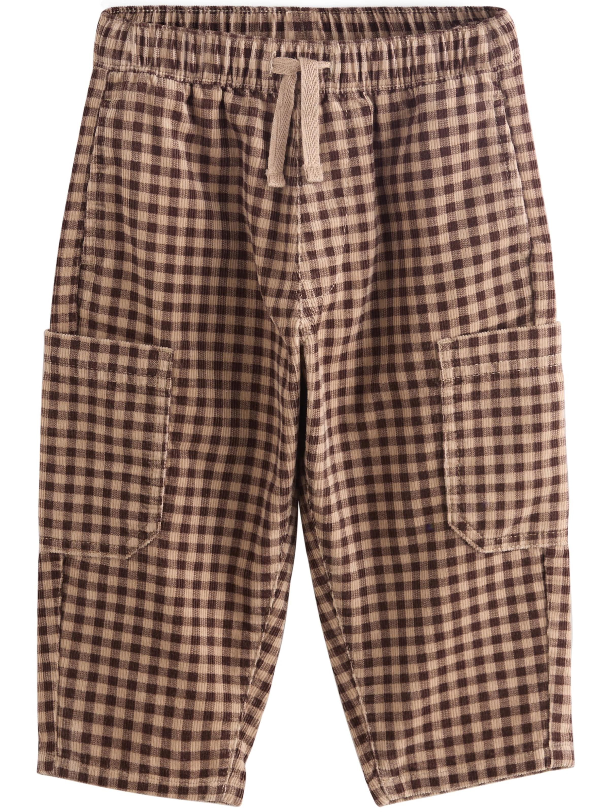 Next - Loosefit Pantalón en marrón: frente