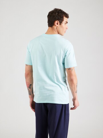 KnowledgeCotton Apparel Tričko – modrá