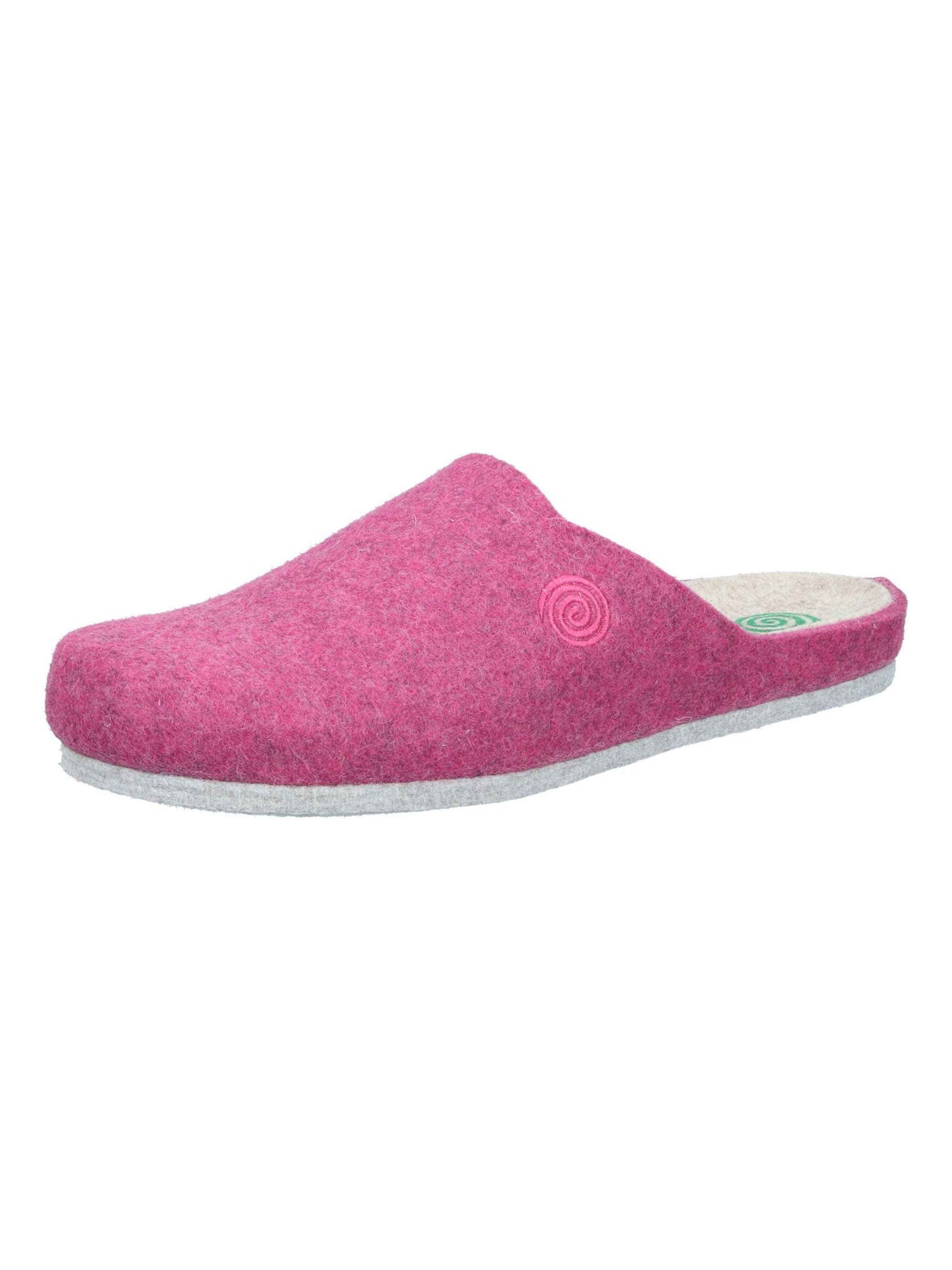 DR. BRINKMANN Slippers 'Hausschuhe NERPIO HOME' in Pink: front