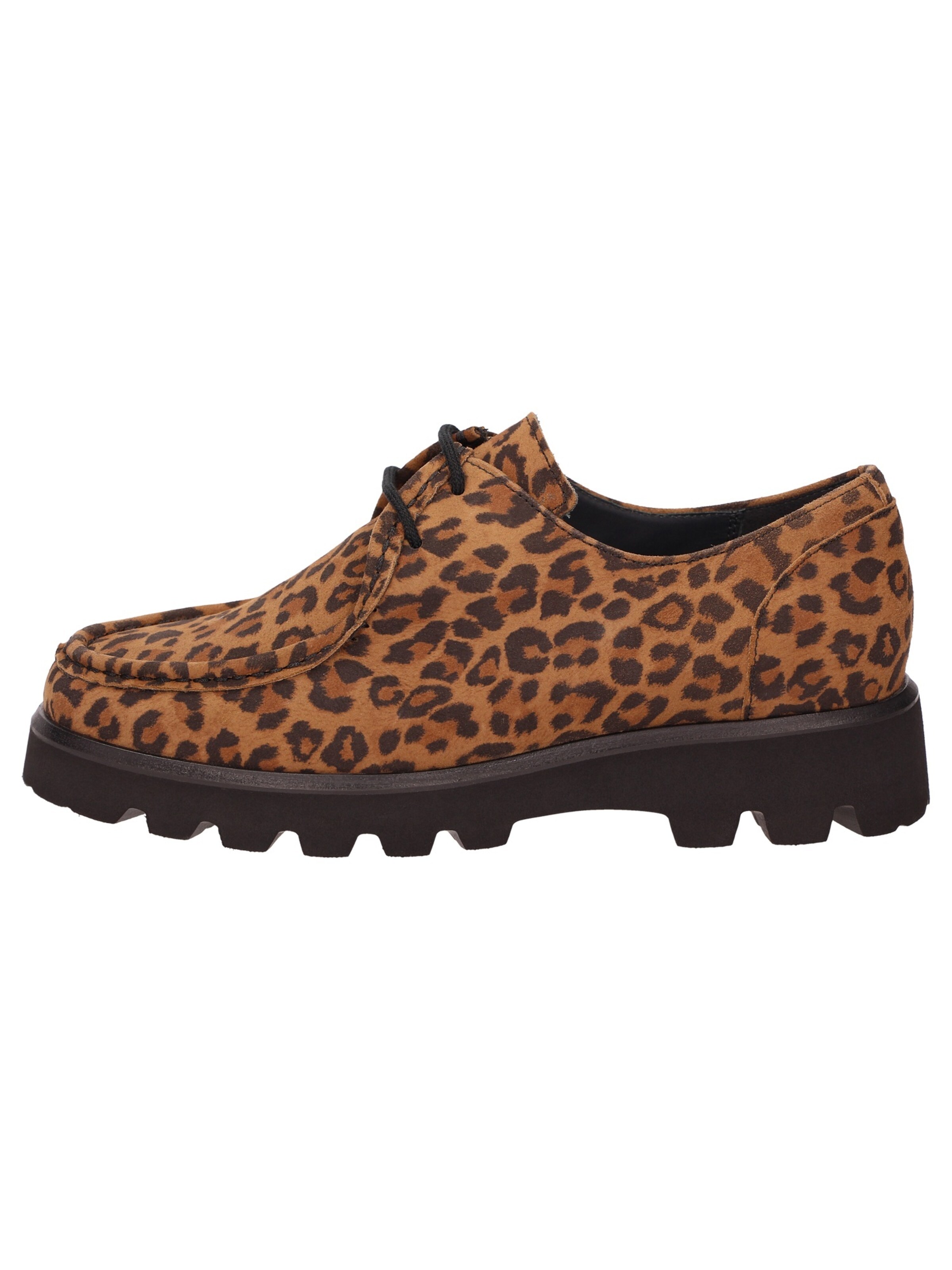 SIOUX Lace-up shoe in Brown