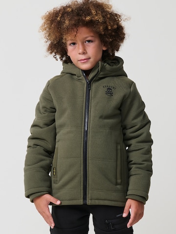 KOROSHI - Chaqueta de entretiempo en verde: frente