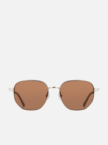 FERRAGAMO Sonnenbrille‌‌‌‌‌‌‌‌‌ in Gold: Vorderseite