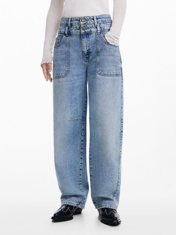 Desigual Loose fit Jeans in Blue: front