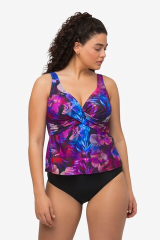 Ulla Popken T-shirt Swimsuit in Mixed colors: front