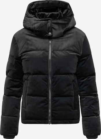 Ragwear Зимняя куртка 'Roobie' в Черный: спереди