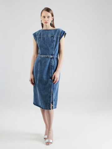 3.1 Phillip Lim - Vestido em azul: frente