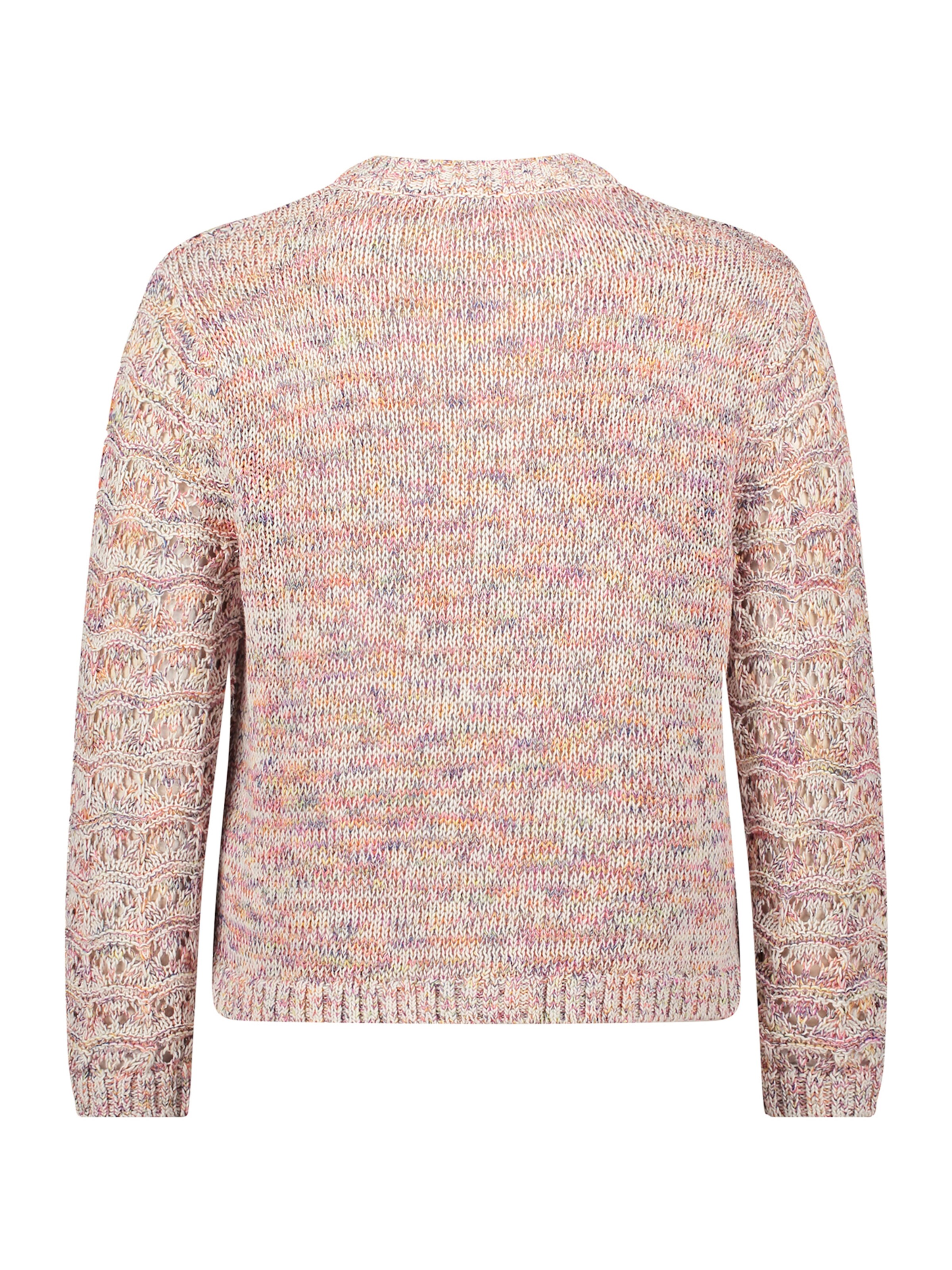 Cartoon Gebreid vest in Wit