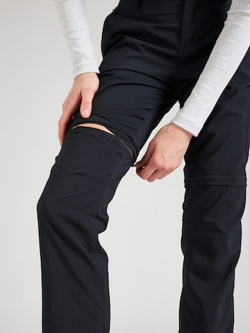 Regular Pantalon outdoor 'Silver Ridge' COLUMBIA en noir