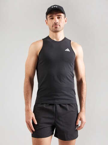 ADIDAS PERFORMANCE - Camiseta funcional 'Train Essentials Feelready' en negro: frente