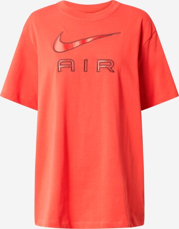 NIKE Funkčné tričko 'Air' - oranžová: predná strana