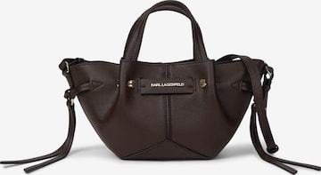 Karl LagerfeldRučna torbica 'Pierced' - smeđa boja: prednji dio
