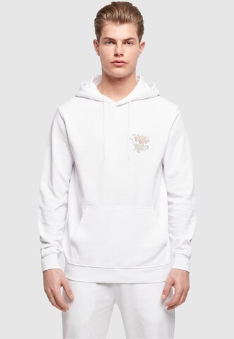 Sweat-shirt 'Tom and Jerry - Frankenstein Jerry' ABSOLUTE CULT en blanc : devant