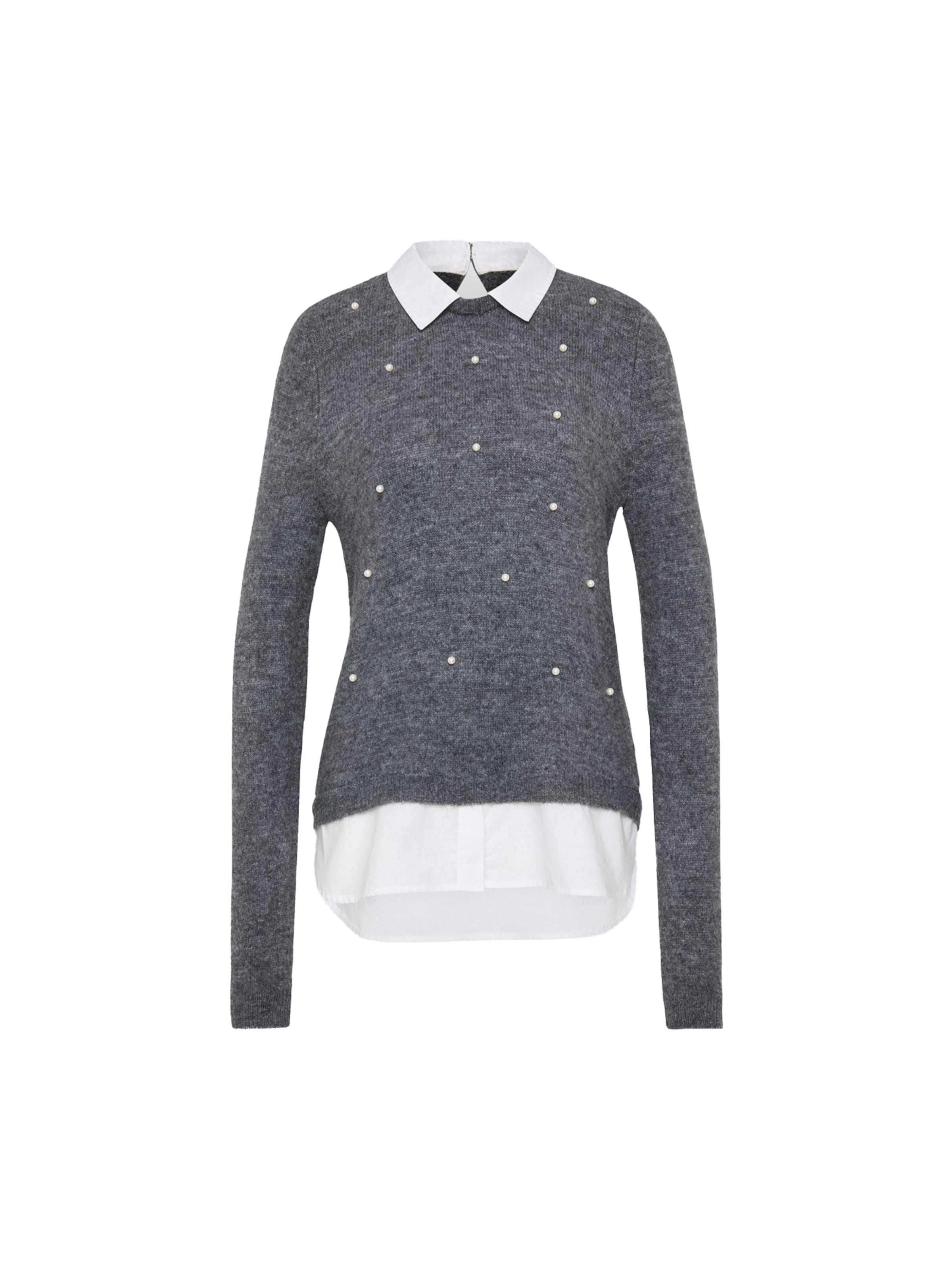 Only Tall Sweater 'ONLDOLLY' in mottled grey / White, Item view