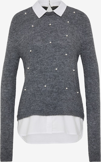 Megztinis 'ONLDOLLY' iš Only Tall, spalva – margai pilka / balta, Prekių apžvalga