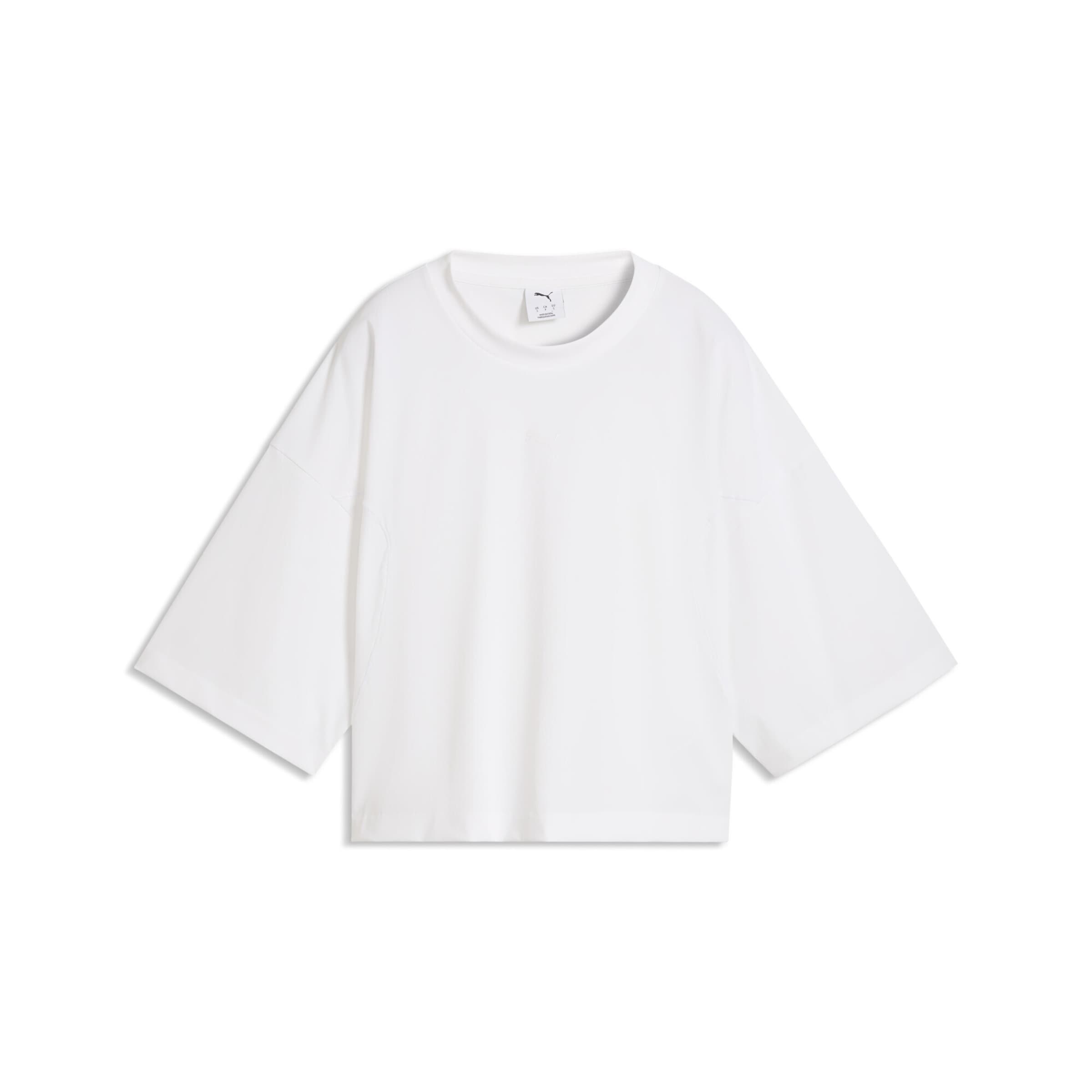PUMA Performance shirt 'Pumatech Sense' in White: front