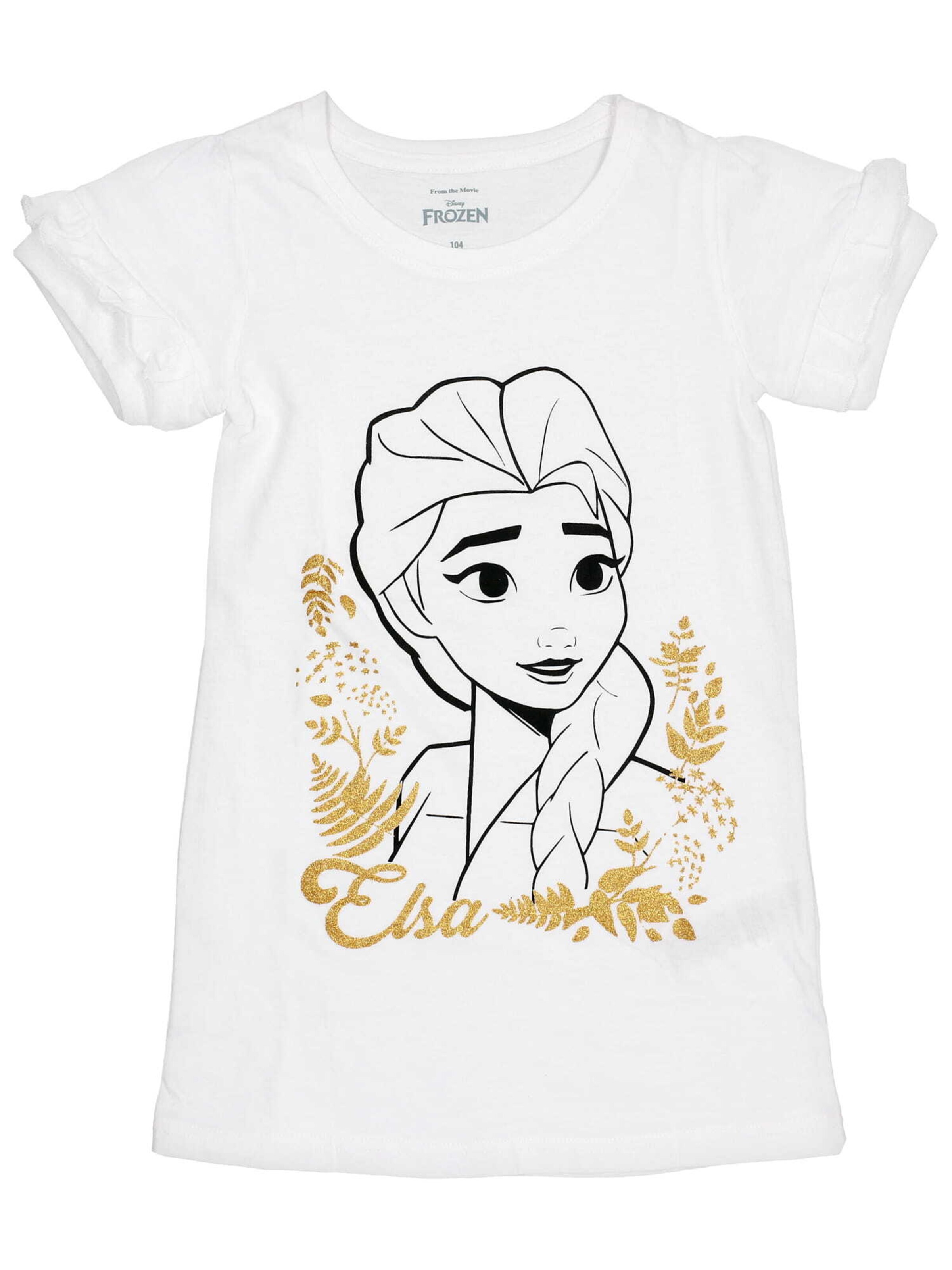 DISNEY Shirt 'Frozen' in White: front