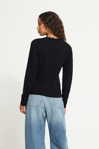 ICHI Strickjacke 'IHLULS' in Schwarz