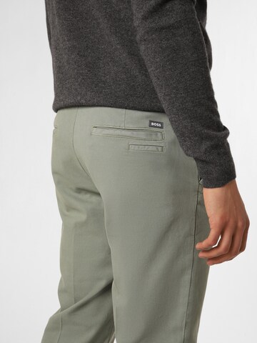 BOSS Slim fit Chino Pants 'Kaiton' in Green