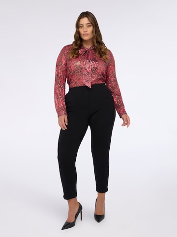 Fiorella Rubino Slim fit Pants in Black: front